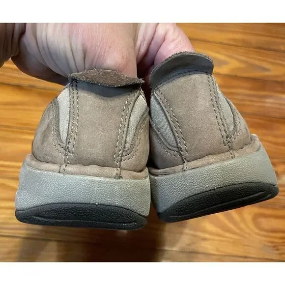 Merrell Primo Moc II Suede Taupe Nubuck Moccasins Size 6 - Picture 9 of 11